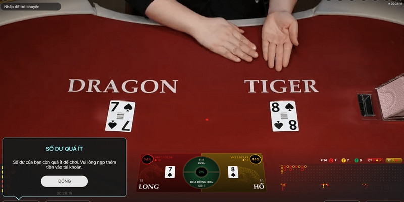 Luật và quy tắc đơn giản của game rồng hổ